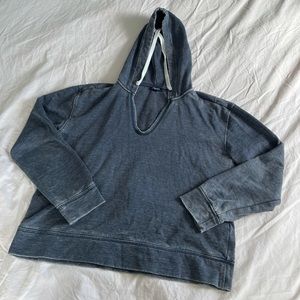 Splendid navy pull over style hoodie